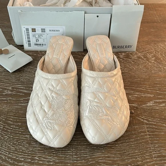 Burberry kitten heel size 37 New - Picture 7 of 11